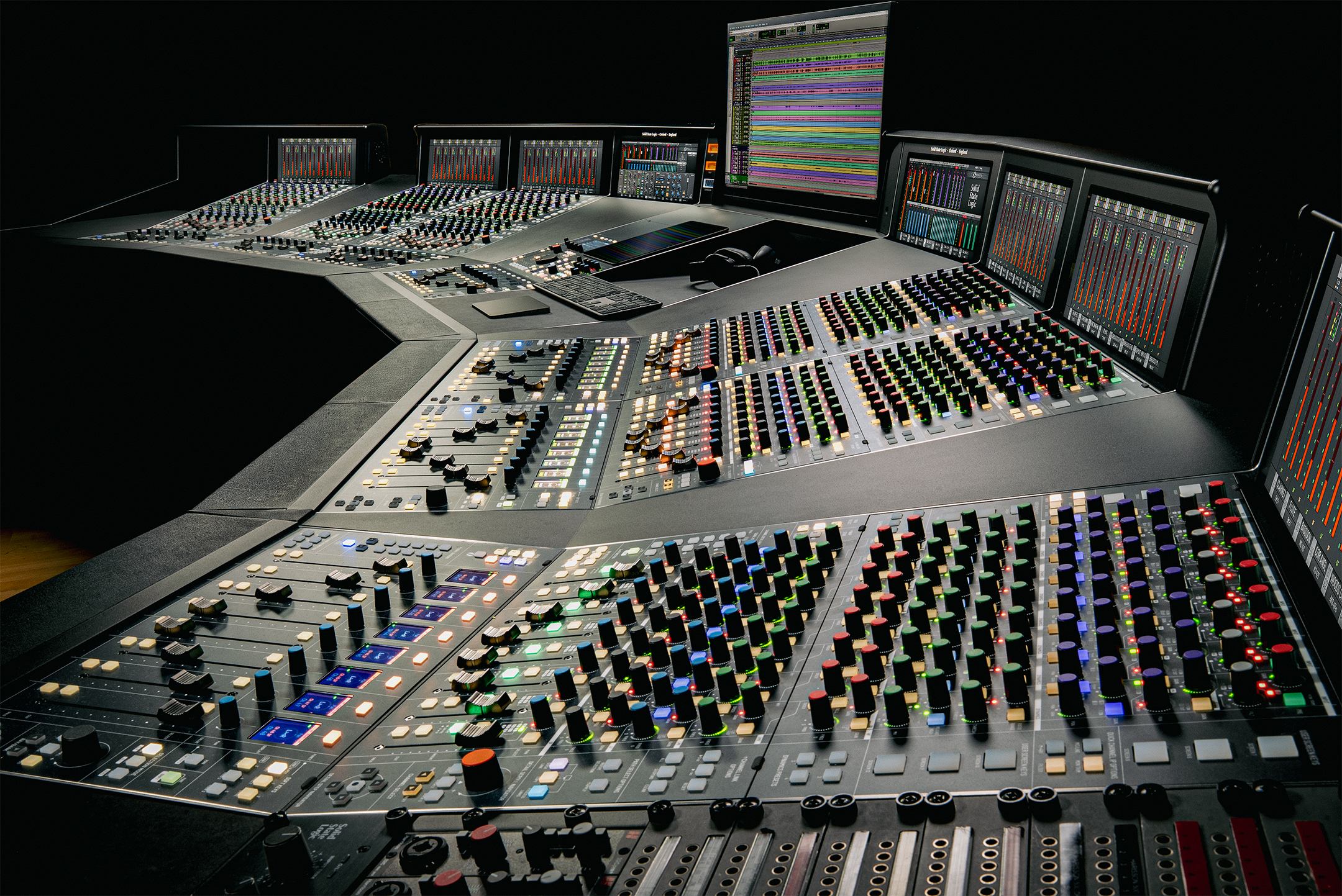 SSL Odyssey analogue mixing console