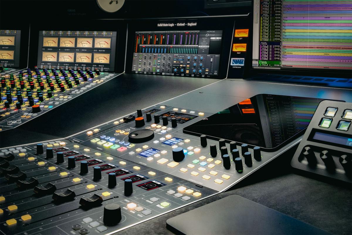 Solid State Logic's new flagship console The Odyssey