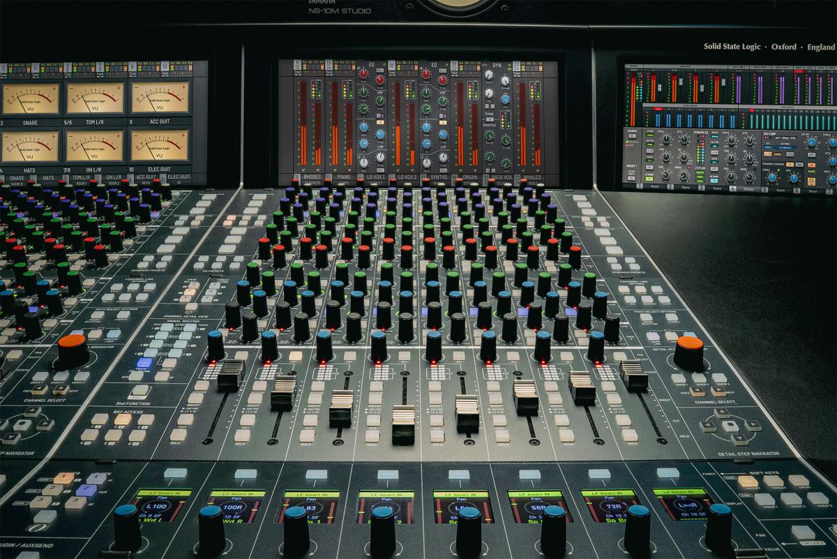 The SSL Odyssey console