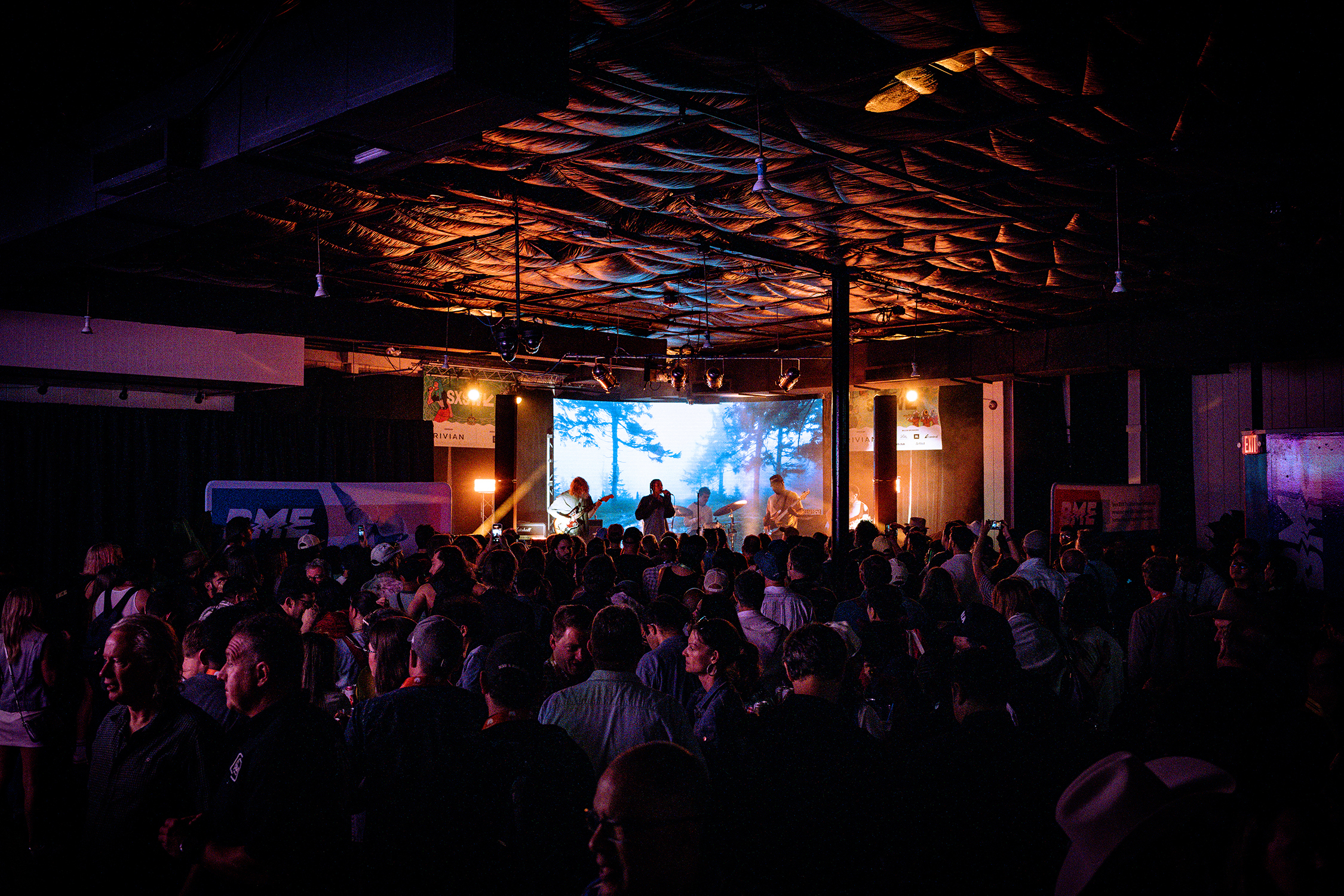 SXSW on stage with DPA microphone